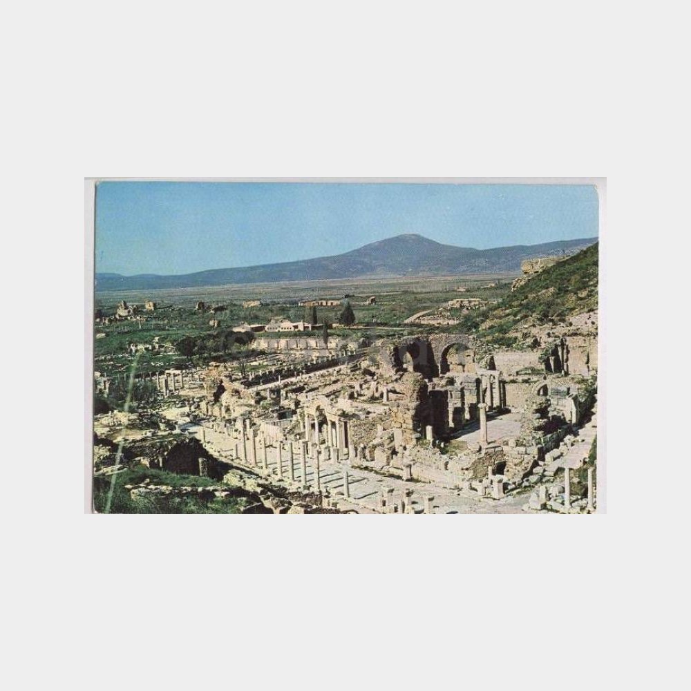 Efes Antik Kenti Genel Görünüş Kartpostal