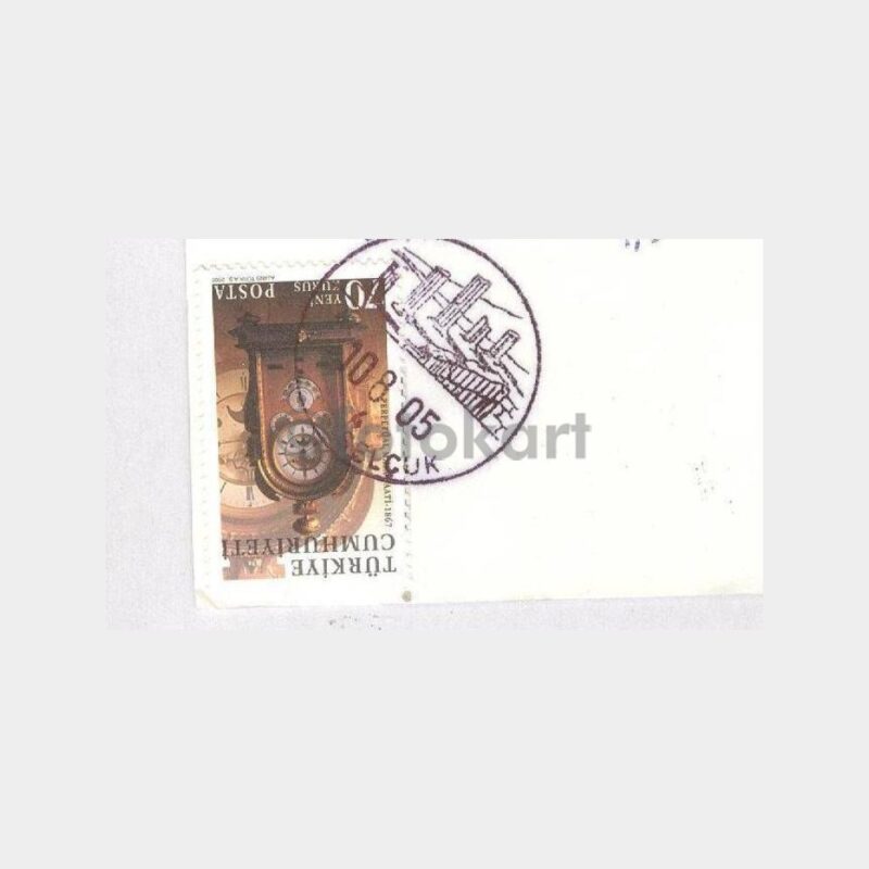 2005 Efes Selçuk Damgalı Antik Şehir Kartpostal - Görsel 2