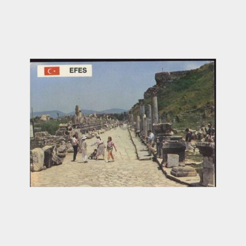Efes Antik Şehri Selçuk Görünüş Kartpostal