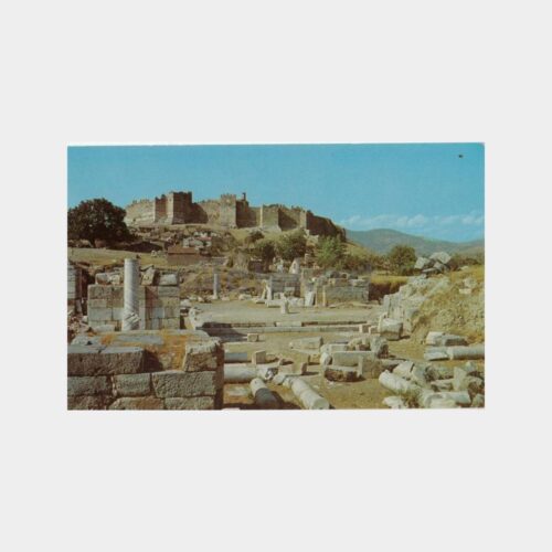 1966 Efes Harabeleri - Gökçeatam Baskı Kartpostal