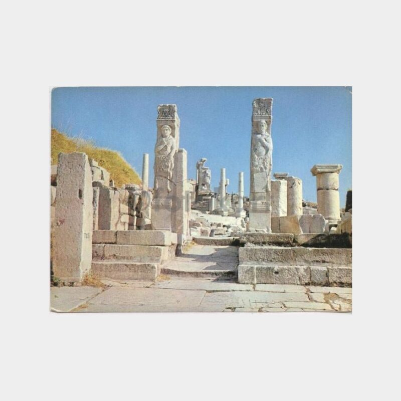Selçuk Efes Mermer Cadde Görünüş Kartpostal