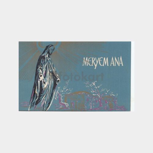 1976 Efes Meryem Ana Konulu Tebrik Kartı