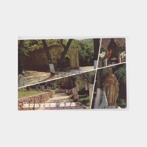 Efes Selçuk Meryemana 4 Görünüş Kartpostal