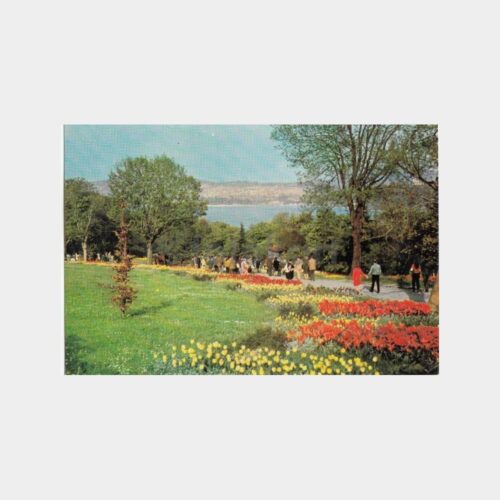1983 İstanbul Emirgan Parkı Konulu Kartpostal