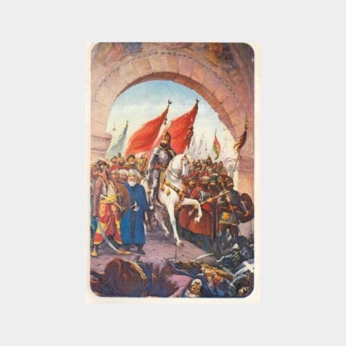Fatih Sultan Mehmet İstanbul Konulu Tebrik Kartı