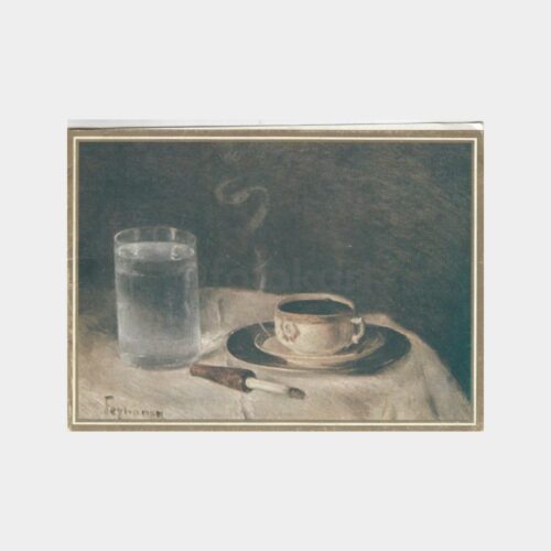 Ressam Feyhaman Duran - Natürmort Konulu Tebrik Kartı