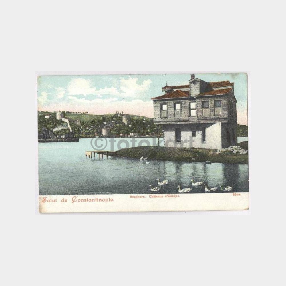 Boğaziçi Göksu Tarihi Köşk Kartpostal