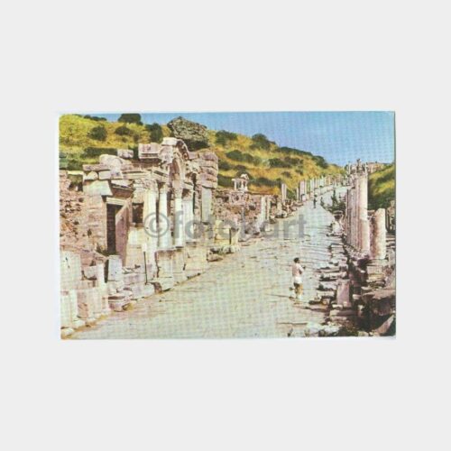 Efes Hadrianus Antik Mabed Görünüş Kartpostal