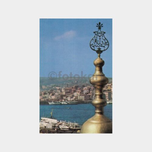 1970 Haliç Vapurlar Görünüşü Kartpostal