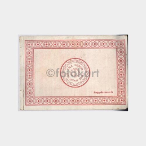 1953 Halk Sigorta Tanıtım Kitapçığı