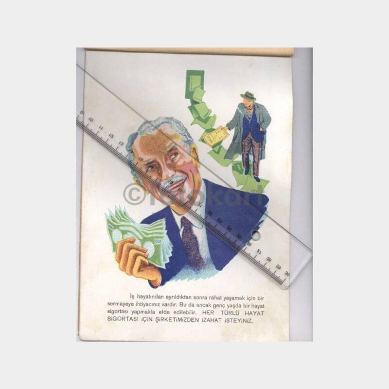 1953 Halk Sigorta Tanıtım Kitapçığı - Görsel 2
