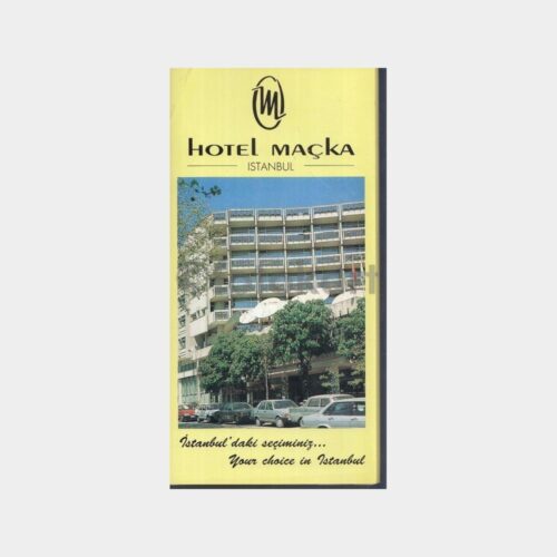 2003 Hotel Maçka Turistik Broşürü