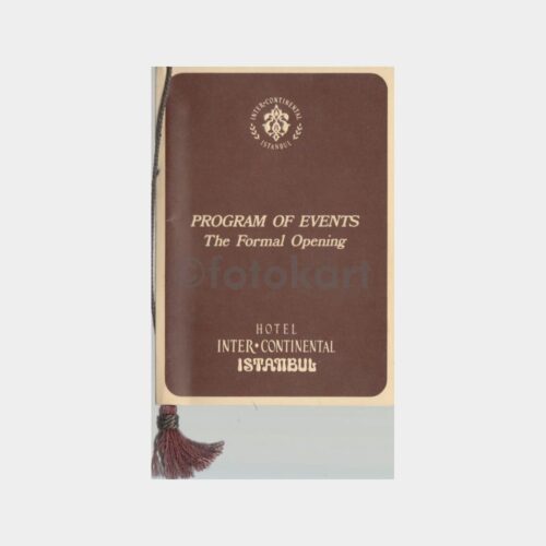 1970 Inter Continental Gezi Programı