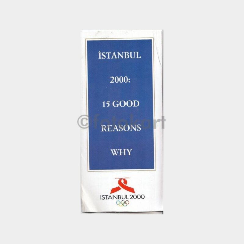 2000 Olimpiyatları - İstanbul Tanıtım Broşürü