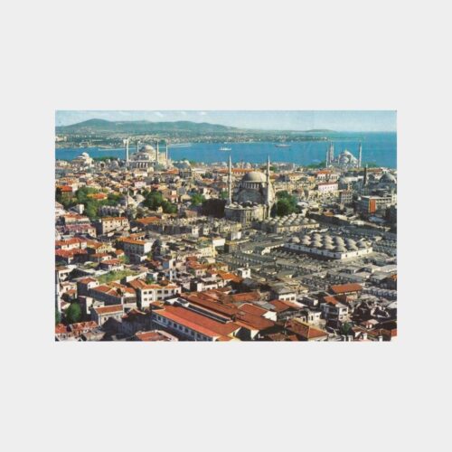 1970 İstanbul Camiler Konulu Kartpostal