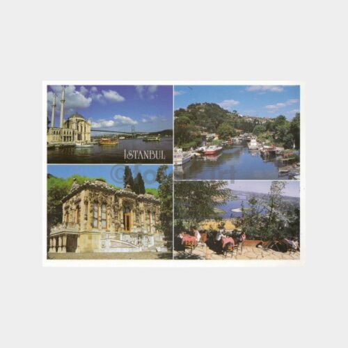 2000 İstanbul Muhtelif Görünüş Kartpostal