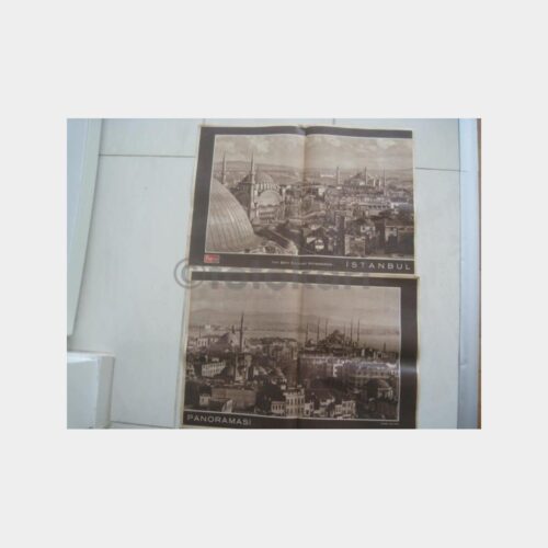 İstanbul Panoraması - Tablo Baskı Resim