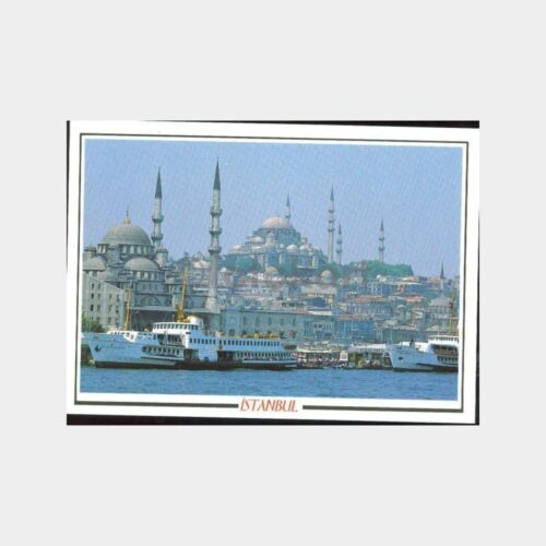 İstanbul Şehit Karaoğlanoğlu Vapuru Görünüş Kartpostal