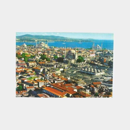 İstanbul Yarımada Havadan Görünüş Kartpostal