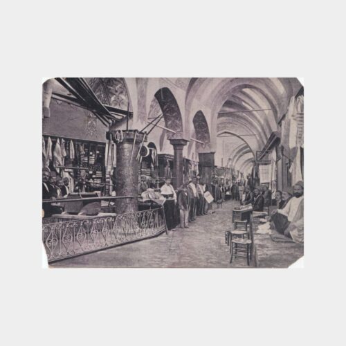 Kapalıçarşı Konulu Eski Baskı Resim