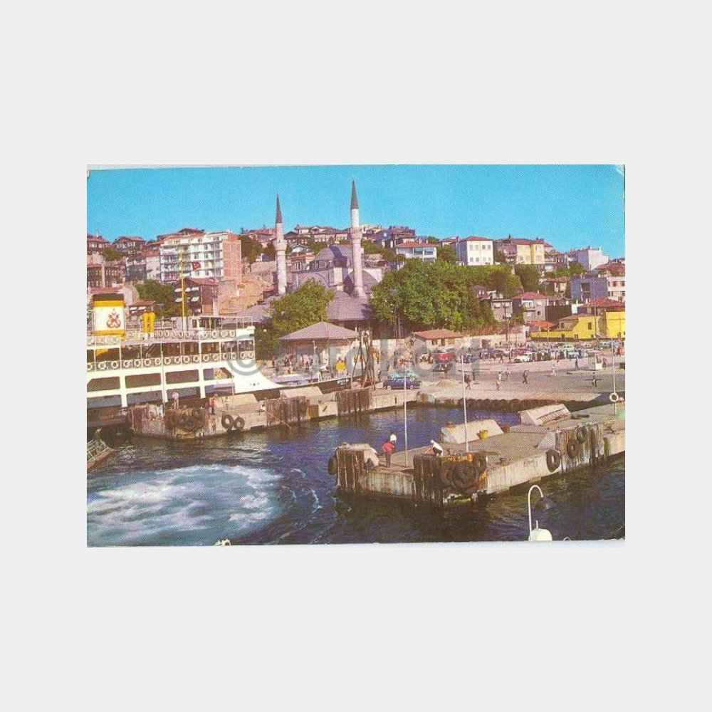1985 Kartal İskelesi Görünüş Kartpostal