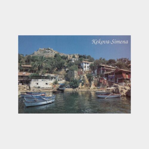 1996 Kekova Simena Görünüş Kartpostal