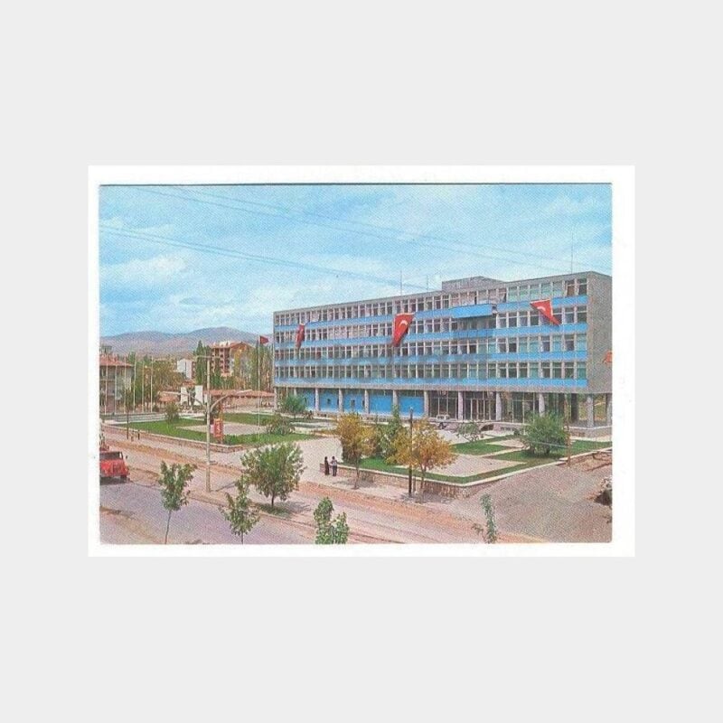 Kırşehir Hükümet Konağı Kartpostal