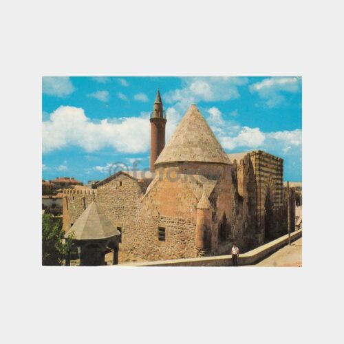 1975 Kırşehir Cacabey Camii Görünüş Kartpostal