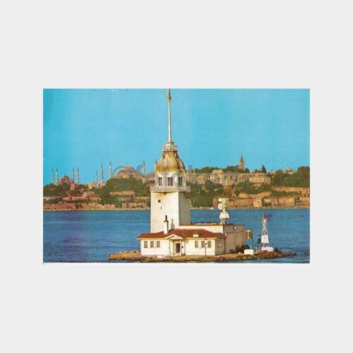 1978 Kız Kulesi Görünüş Kartpostal