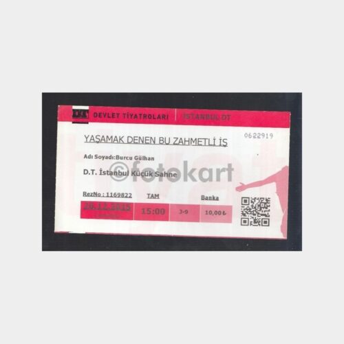 2015 Küçük Sahne Tiyatro Bileti