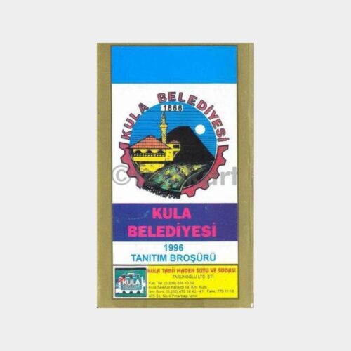 1996 Kula Belediyesi Tanıtım Broşürü