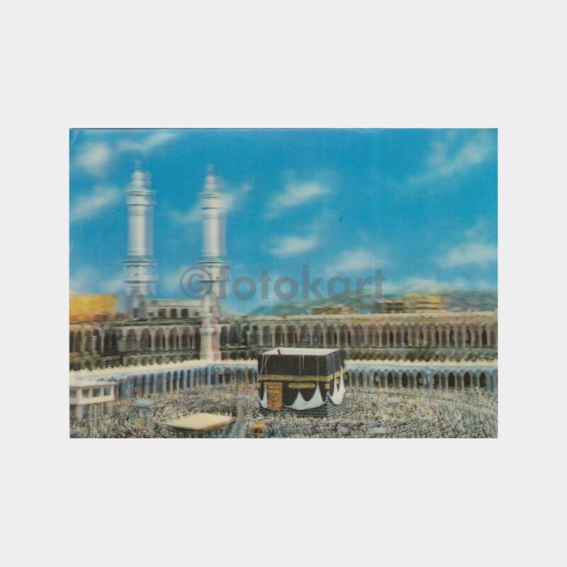 1987 Kutsal Kabe Konulu Üç Boyutlu Kartpostal