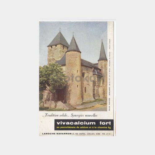 1953 Laroche İlaç Tanıtım Kartı