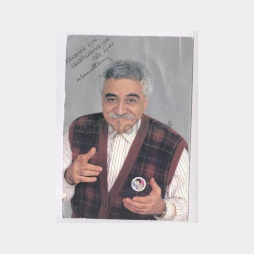 Levent Kırca - Süt Kampanyası Konulu Kartpostal