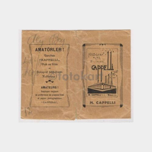 M. Capelli Foto Film Saklama Zarfı