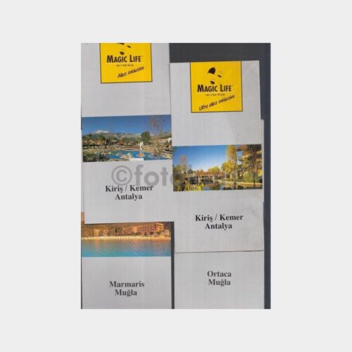 2003 Magic Life 4 Adet Turistik Broşürü