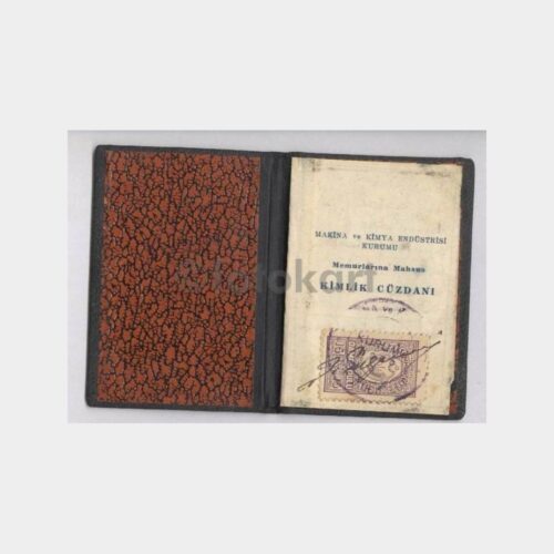 Makine Kimya Endüstrisi Kimlik Cüzdanı