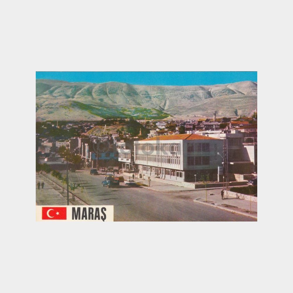 1975 Maraş Görünüş Kartpostal