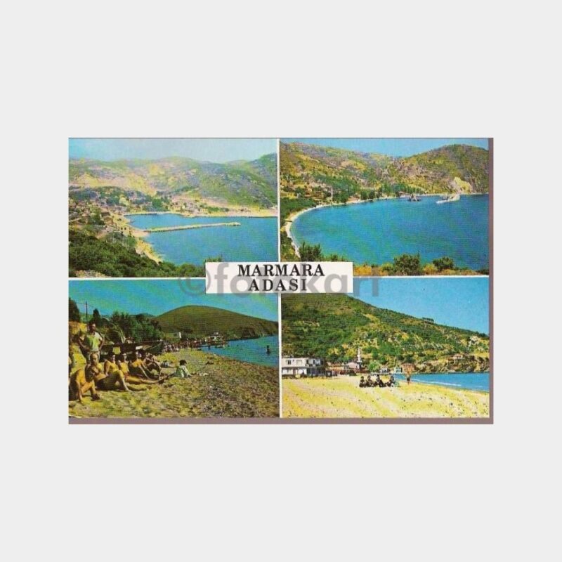 Marmara Adası 4 Görünüş Kartpostal