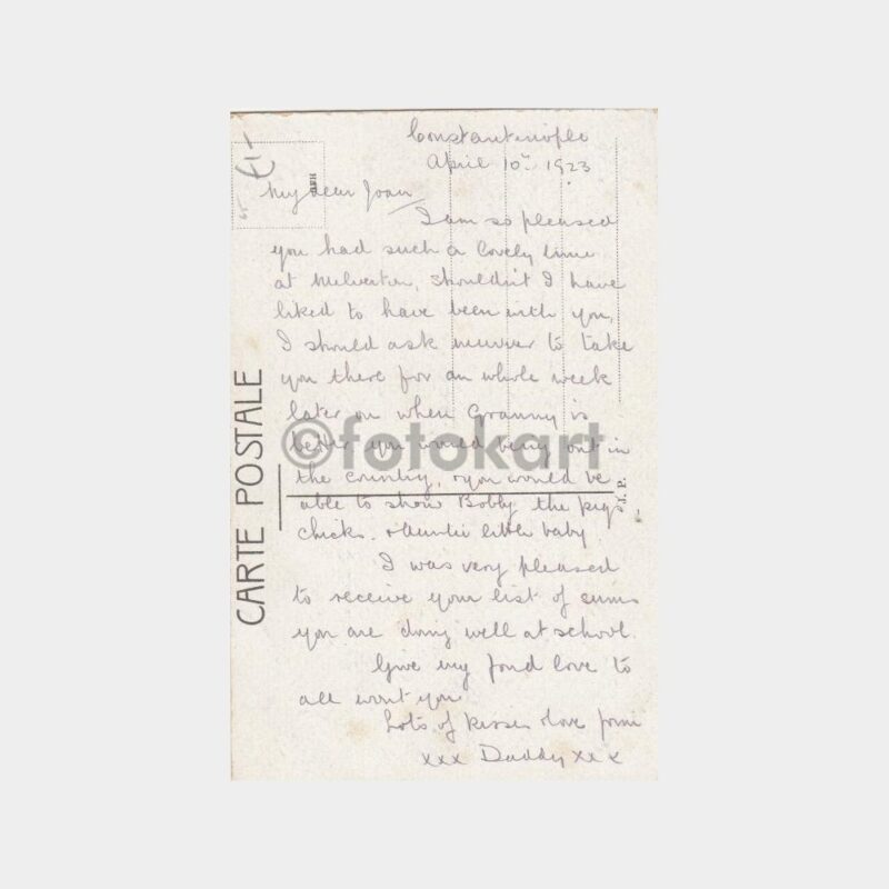 1923 İstanbul Marmara Kayıklar Görünüş Kartpostal - Görsel 2