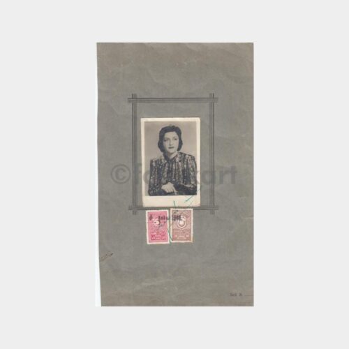 1948 Memur Sicil Kartı Kapak Kartonu