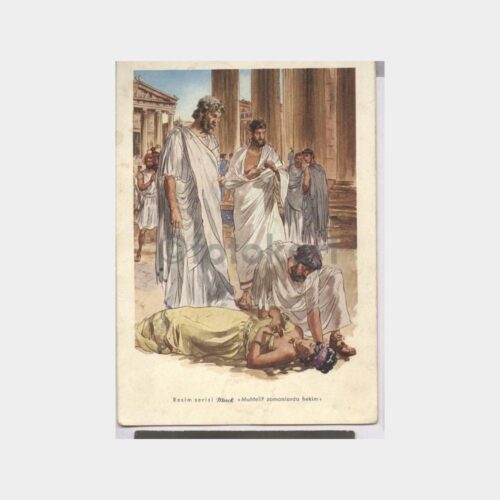 Merck İlaçları - Roma Hekimleri Konulu Kart