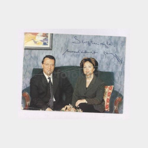 Mesut Yılmaz-Berna Yılmaz Konulu Kartpostal