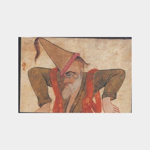 Minyatür Meddah Resimli Tebrik Kartı