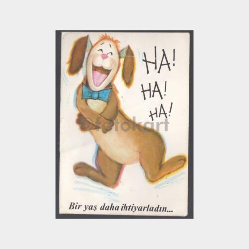 Katlamalı Mizah Tebrik Kartı