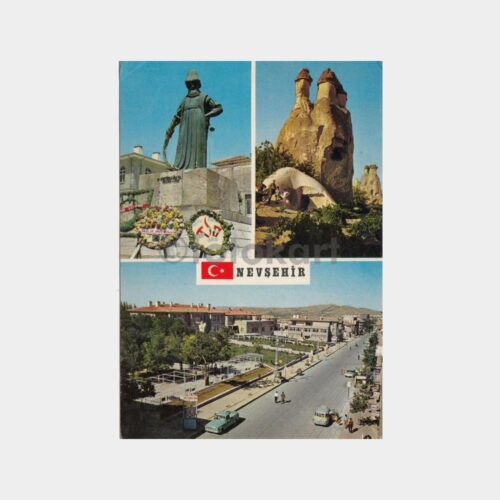 1975 Nevşehir 3 Değişik Görünüş Kartpostal