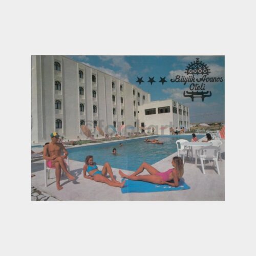 1990 Nevşehir Avanos Oteli Broşürü