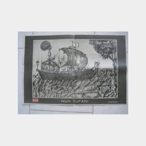 Nuh Tufanı Temsili - Tablo Baskı Resim