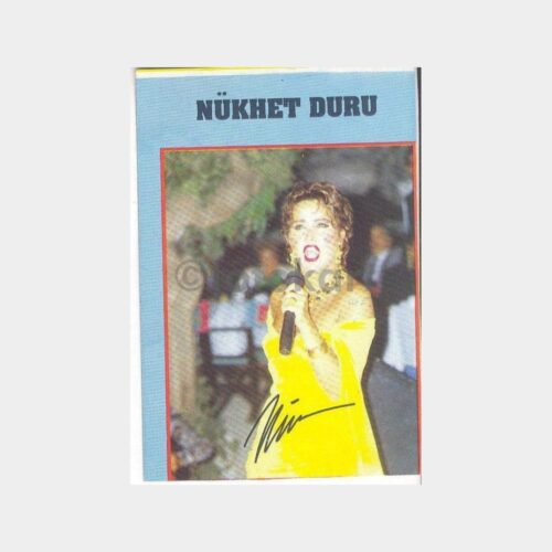 Nükhet Duru - Artistler Serisi Karton Baskı Kart