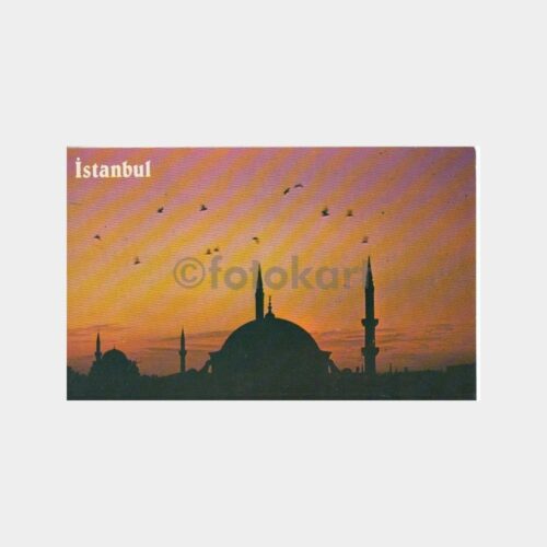 1975 İstanbul Nuruosmaniye Camii Konulu Kartpostal